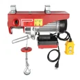 thumbnail image 4 of Red Alloy Vertical Electric Lifting Hoist IP40, 440/880LBS Load Capacity for Garage Renovation Cargo Engine Boat Repair, 4 of 18