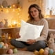 thumbnail image 5 of Fundas decorativas para cojines | Fundas cuadradas para cojines decorativos de sofá, cama y hogar | Protectores de cojines de 45 x 45 cm para dormitorio y sala de estar, 5 of 6