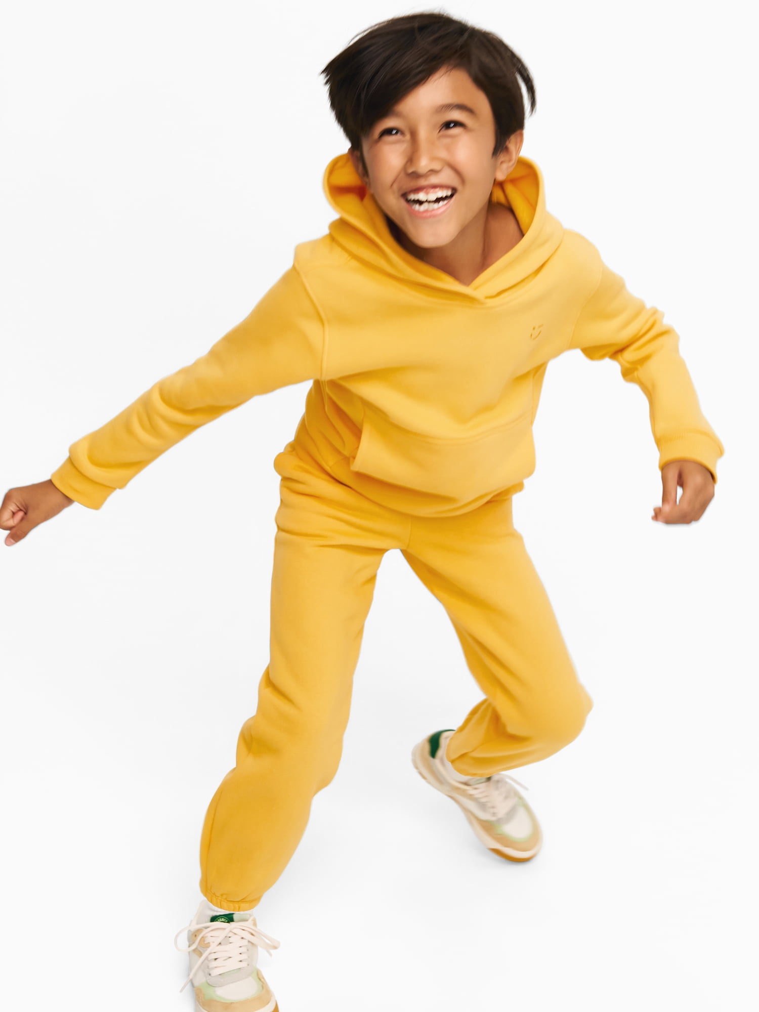 Color Mix by Garanimals Kids Fleece Sweatpants, Sizes 6–16