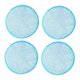 thumbnail image 4 of Juego de 4 cabezales de repuesto para mopa giratoria, almohadillas para mopas eléctricas, para suelos redondos azul, 4 of 9
