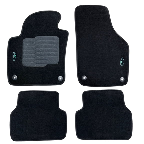 Carpet Floor Mats Fit for 2011 to 2017 Volkswagen Tiguan