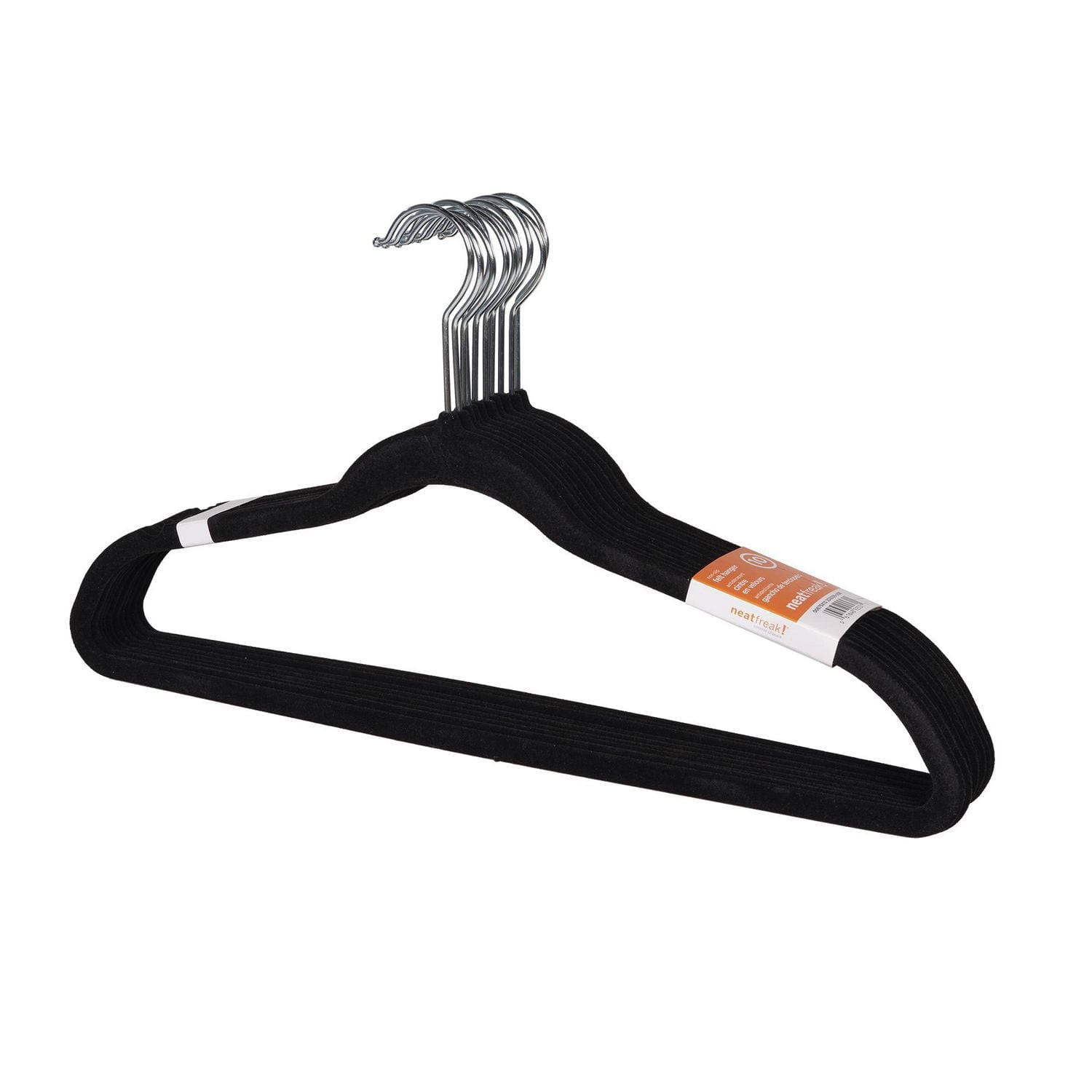 neatfreak! Non-Slip Felt Hanger, Pack of 10