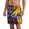 thumbnail image 5 of Jean Michel Basquiat Mens Swim Trunks Quick Dry Board Shorts with Mesh Lining, Breathable Fit Beach Shorts Swimwear Bathing Suits, 5 of 5