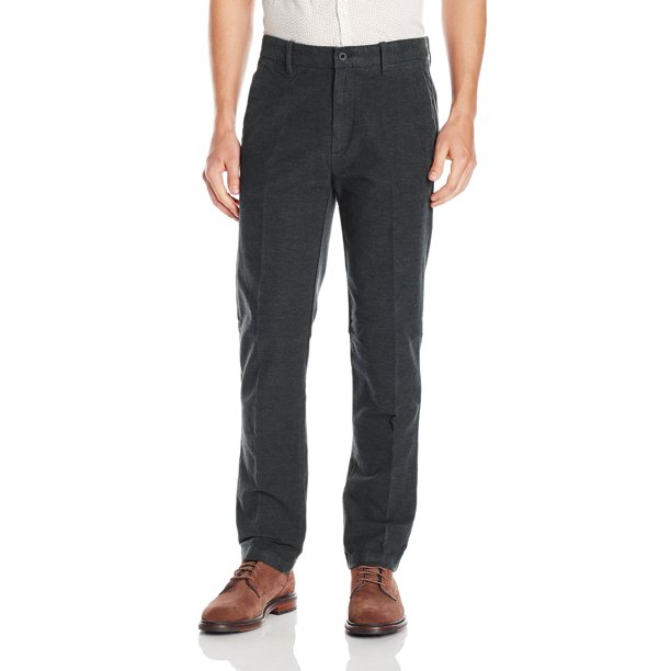 Nautica Nautica NEW Charcoal Gray Mens Size 34x32 Slim Fit Moleskin