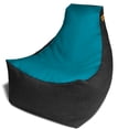 thumbnail image 7 of Jaxx Pixel Gamer Chair - Game Room / Home Theater Bean Bag Chair, Turquoise, 7 of 7