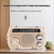 thumbnail image 4 of Solar Charging Emergency Radios Portable FM AM SW Radio Receiver Hand Crank, 4 of 5