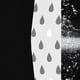 thumbnail image 3 of Injueey Poliéster extragrueso e higiénico de secado rápido a prueba de moho PEVA no pasante ecológico impermeable efecto drapeado Juegos de accesorios de baño GreyAguaGota,GrisGota de agua 80*180, 3 of 6