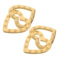 thumbnail image 1 of unbranded 2Ud Doble Corazón De Metal Dorado Decorativo Para Fiesta De Y Hogar Romántico, 1 of 8