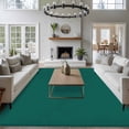 thumbnail image 4 of Dark Green Area Rugs 8x10 for Living Room, Farmhouse Solid Green Color Modern Art Non Slip Washable Rug Runner, Low Pile Indoor Floor Carpet Mat Bathroom Rugs for Bedroom, Kids Room, 4 of 9