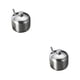 thumbnail image 1 of Billuyoard Sugar Bowl Coffee Tea Spice Jar Gadgets Salt Integrated Pot Container Seasoning Supplies Kitchen Cooking Design Plata tipo 2 S 2piezas, 1 of 4