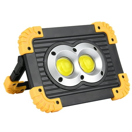 

COB Emergency Light LED Working Light Strong Light Handheld Flashlight with Dual COB Light Source Rotating Bracket for Outdoor