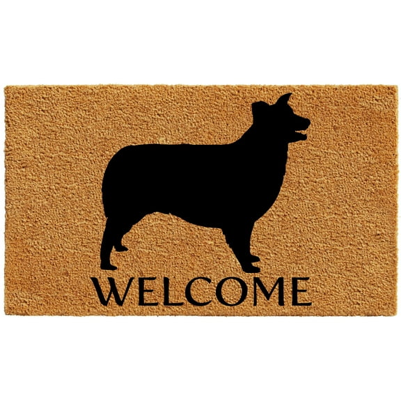 Calloway Mills Border Collie Outdoor Doormat 17" x 29"