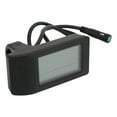 thumbnail image 3 of Medidor de pantalla LCD para bicicleta eléctrica, medidor de conversión de bicicleta con conector impermeable de 5 pines para controlador Bafang de 24 a 48V, 3 of 12