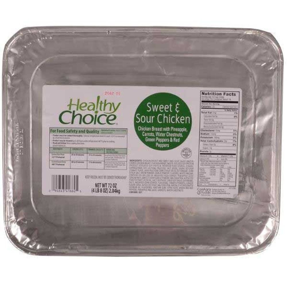 Healthy Choice Sweet and Sour Chicken, 72 Ounce 4 per Case