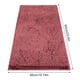 thumbnail image 5 of Ounissouiy Alfombrilla de baño Absorción de agua Almohadilla de secado rápido Ducha cómoda Alfombra antideslizante Hotel Baño Alfombra de piso Gris Juegos de accesorios de baño Rosado, 5 of 6