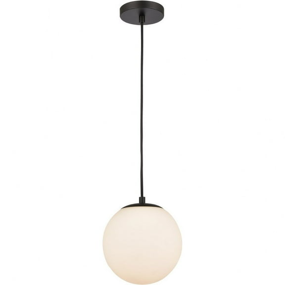 608-BK-W Innovations Lighting Tolland - 1 Light Mini Pendant In Industrial Style-8.75 Inches Tall and 8 Inches Wide-Matte Black Finish-Matte White