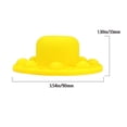 thumbnail image 2 of Naiovety Llavero luminoso de descompresión con burbujas de silicona ajustable para aliviar el estrés, llavero de juguete, llavero de mochilero Iluminación y accesorios Amarillo, 2 of 6