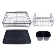 thumbnail image 2 of Large Dish Drainer, Dish Drying Rack Plastic Tray  For Kitchen Counter For Cabinet, 2 of 8