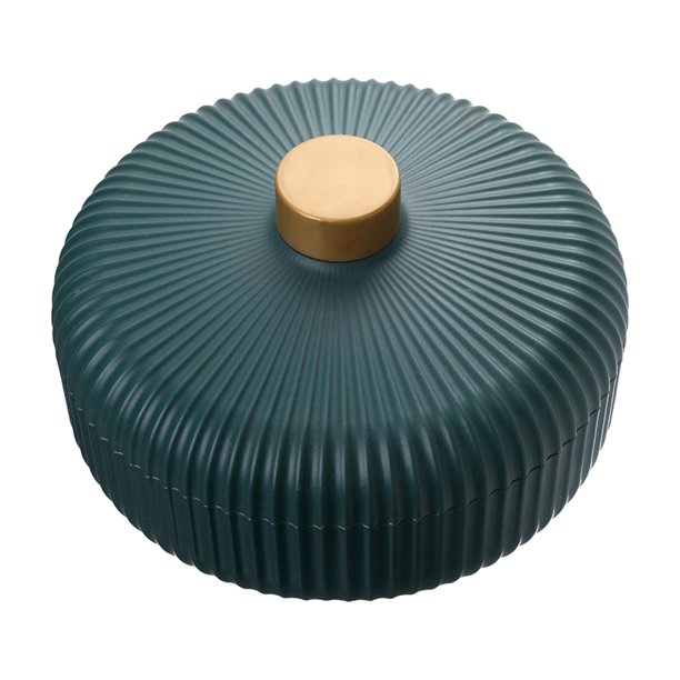 Plato multifunción para aperitivos de frutas secas con tapa, plato para servir fiestas para dulces, dulces, , nueces , VERDE Gloria Organizador de bocadillos