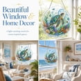 thumbnail image 5 of Ocean Theme Pearl Art DIY Kit Sea Turtle Animal Diamond Art (Style 4, 12in) | Sea Turtle Pearl Diamond Suncatcher Kit Sparkling Coastal Wall Decor for Windows, Trees, Walls And Holiday Gifts, 5 of 7