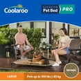 thumbnail image 2 of Coolaroo Large Elevated Pet Bed Pro Replacement Cover - Nutmeg, 2 of 7