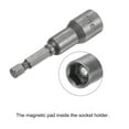 thumbnail image 5 of Uxcell Bit Magnético para Controlador de Tuerca de Cambio Rápido con Vástago Hexagonal Paquete de 2 7/16", 5 of 5