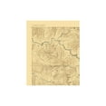 thumbnail image 3 of Topographical Map - Cowee North Carolina Sheet - USGS 1886 - 23 x 28.18 - Vintage Wall Art, 3 of 5