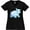 AB-Black, variant on Inktastic Cute Baby Hippo Women's Plus Size V-Neck T-Shirt