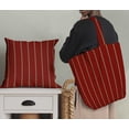 thumbnail image 5 of Soimoi Red Rayon Fabric Stripe & Triangle Geometric Decor Fabric Printed Yard 56 Inch Wide, 5 of 5