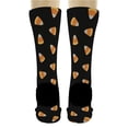 thumbnail image 5 of ThisWear Candy Halloween Gifts Candy Corn Socks Fall Holiday Outfit Accessories 1-Pair Novelty Crew Socks, 5 of 5