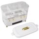 thumbnail image 5 of Cubo de caja de cereales de grano, compartimento blanco, contenedor de rejilla de almacenamiento de alimentos, compartimento de cubo de arroz, contenedor de almacenamiento de alimentos construido para precisión Jadeshay A, 5 of 8