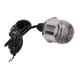 thumbnail image 2 of Luz LED azul redonda subacuática marina, 12 V, acero inoxidable para yates y barcos, luz de piscina impermeable, 2 of 8