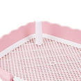 thumbnail image 6 of TOOYFUL Dog Potty Tray, Reusable Puppy Toilet, Sturdy Pee Mesh Training Tray,Pet Training,Toilet Pee Pad Holder, for Dogs PInk, 6 of 10