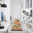 thumbnail image 4 of Yayeee Runner Rug for Bedroom 2'x6' Machine Washable Hallway Non Slip Mat, Cats in Party, 4 of 8