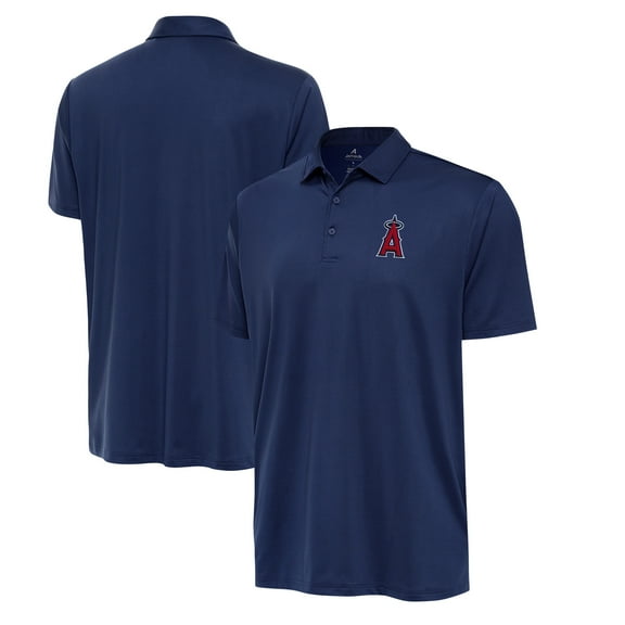 Men's Antigua  Navy Los Angeles Angels Eclipse Polo