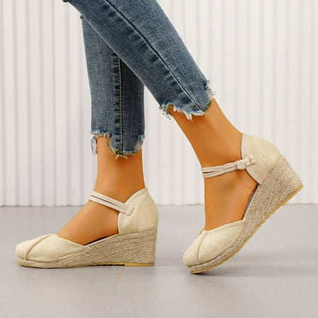

Vedolay Sandals for Women Casual Summer Women s Ida Bow Flat Sandal Slippers Gray 7