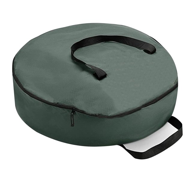 Agiferg Oxford Cloth Christmas Tree Storage Bag Finishing Bag Waterproof Christmas Tree Storage Bag Insect-proof Dust-proof Wreath Storage Bag
