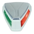 thumbnail image 1 of Perko 0655001WHS Lumière de Navigation Bicolore 12V LED pour Bateau, Blanc & Acier Inoxydable, 1 of 1