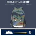thumbnail image 5 of FORMRS Unisex School Backpack 17" Student Travel Bag with Laptop Compartment, Art Field, 5 of 7
