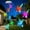 Green White, variant on Solar Wind Chimes Hummingbird Chimes Solar Outdoor with Changing Lights Outdoor Waterproof LED Solar Hanging Lights Garden Decor