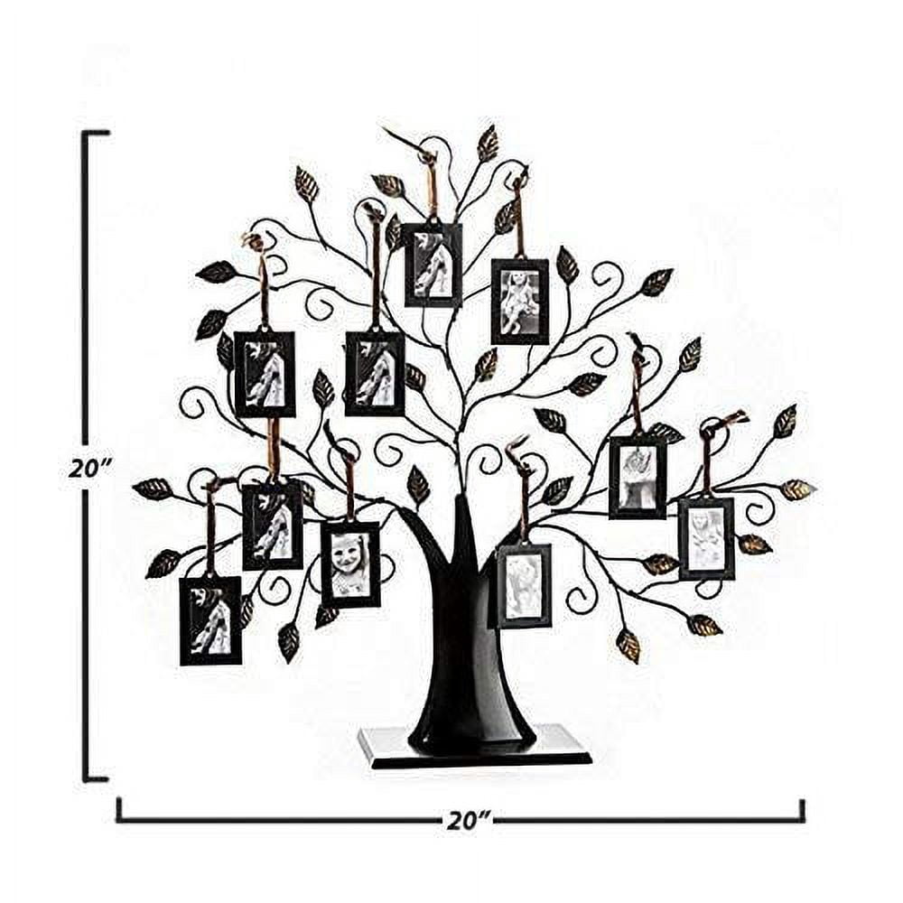 Klikel 20" Family Tree Picture Frame Display (10 Count)