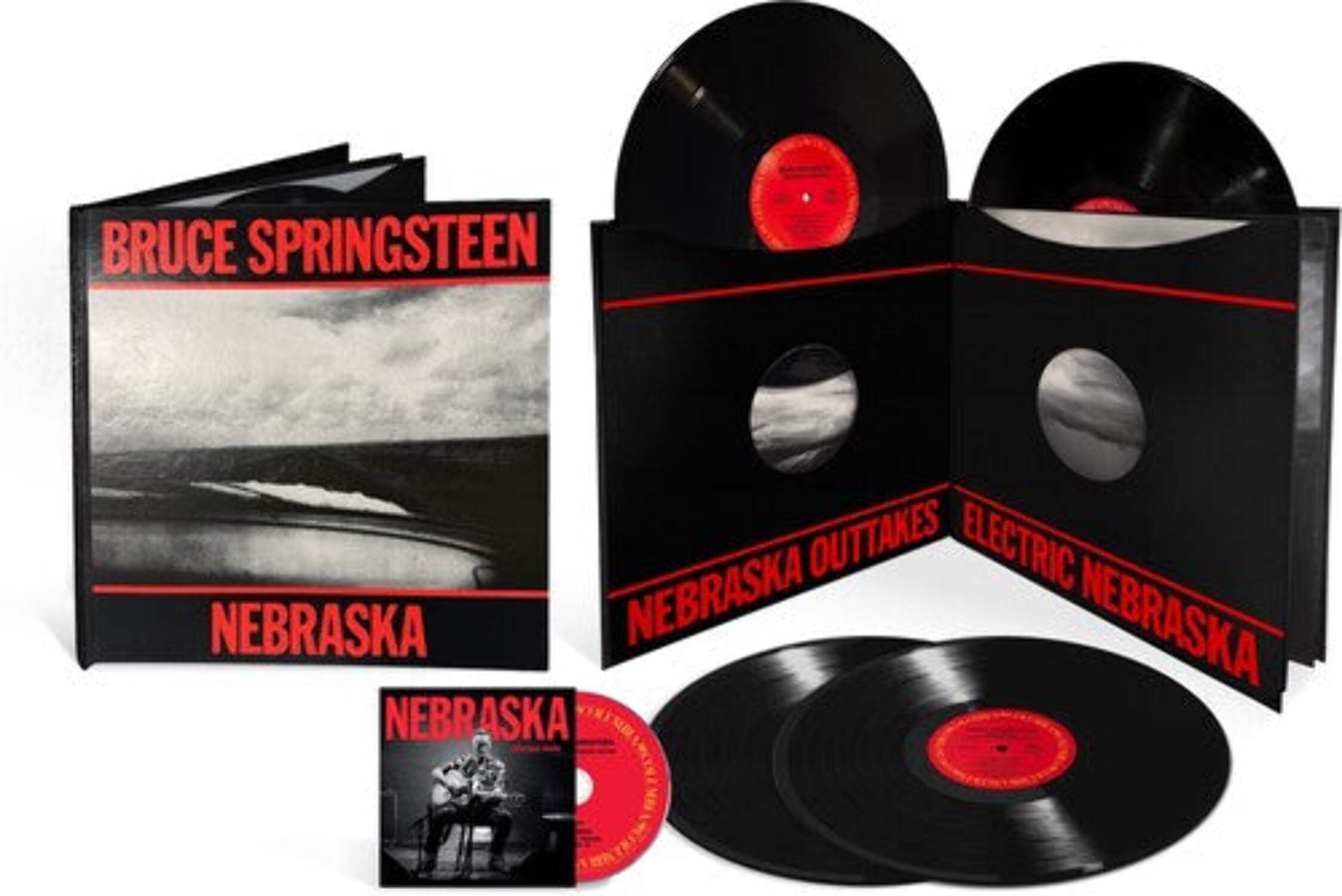 bruce springsteen (国内盤未開封4枚組未開封送料込み） Sony Music, Vinyl, Nebraska 4-LP + Blu-ray Box Set, Remastered