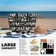 thumbnail image 5 of Fotbe Laying Hens And Roosters Bolsa de Viaje para Playa - Resistente al Agua, Bolsa Tote de Gran Capacidad y Ligera con 7 Bolsillos para Mujeres y Hombres, 5 of 7