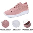 thumbnail image 6 of Women's Crystal Breathable Orthopedic Slip On Walking Shoes, Ultra-Light Breathable Arch Support Sneakers, 6 of 9