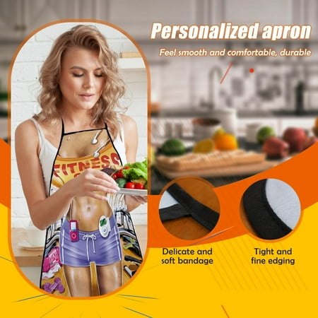 

Party Decorations 1pc Adult Household KitchenApron Fun Printing Household Cleaning Apron Er Otic Role Play