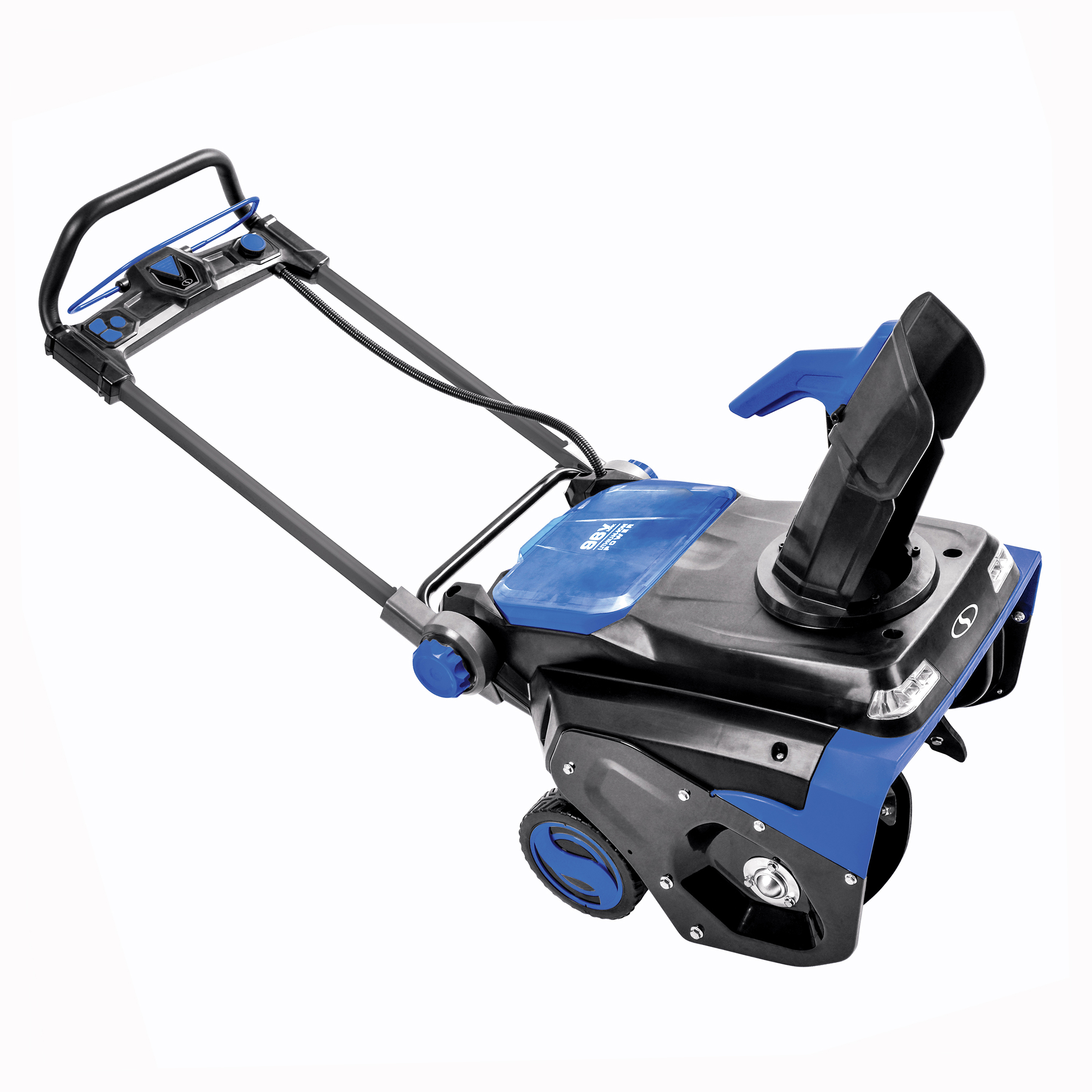 Snow Joe 96V 21-inch Brushless Single-Stage Cordless Snow Blower, 4 x 12.0-Ah Batteries & 2 x Chargers - image 3 of 7