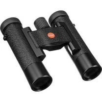 Leica 10x25 Ultravid Blackline Binocular (Black with Black Leather)