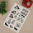 thumbnail image 6 of Cat Clear Stamps Silicone Stamp Cards Lovely Animal Pattern Acrylic Stamps for DIY Scrapbooking Card Making Photo Album Decoration, 6 of 7