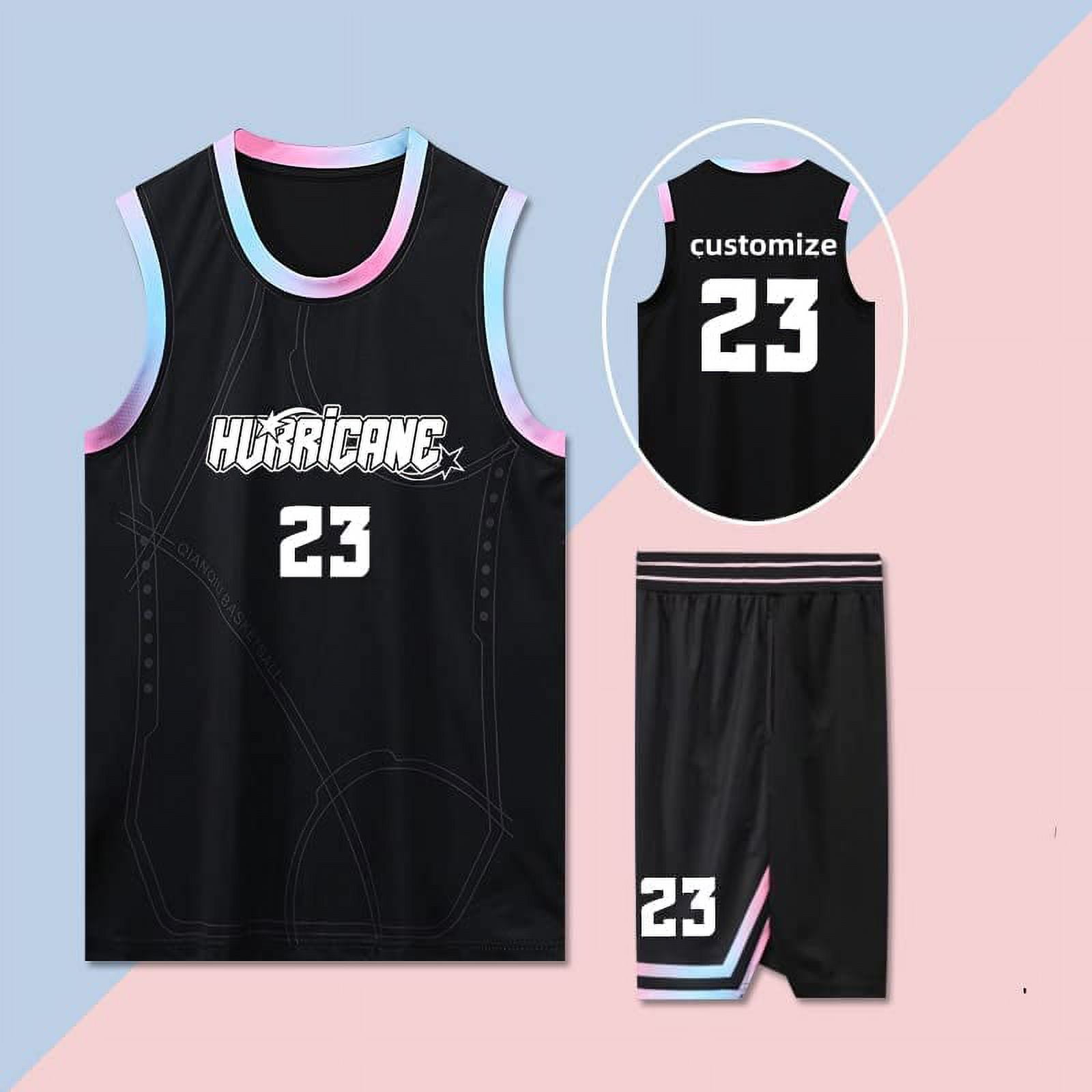  Custom Basketball Jersey for Men Women Adult Youth Print Name  Number Personalized Team Uniform Colorful Athletic Sports Sets : Clothing,  Shoes & Jewelry