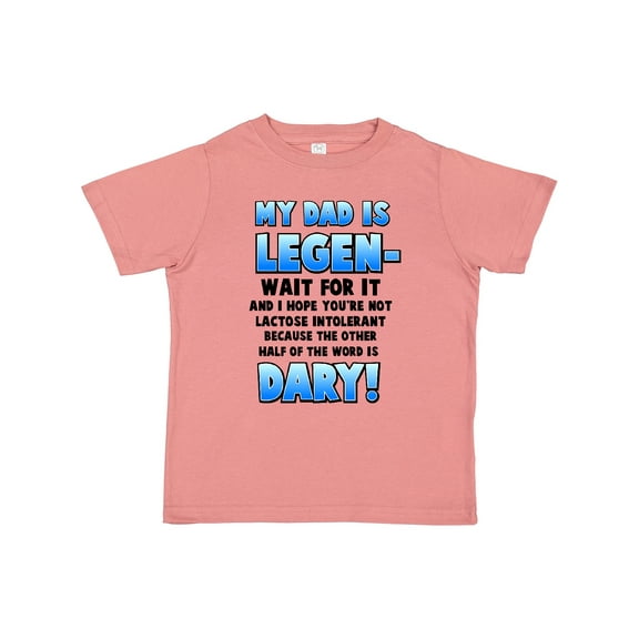 Inktastic Legendary Dad Boys or Girls Toddler T-Shirt